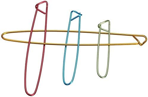 Pakke med 20 aluminiumsmaskestopper strikkepinner heklebase
