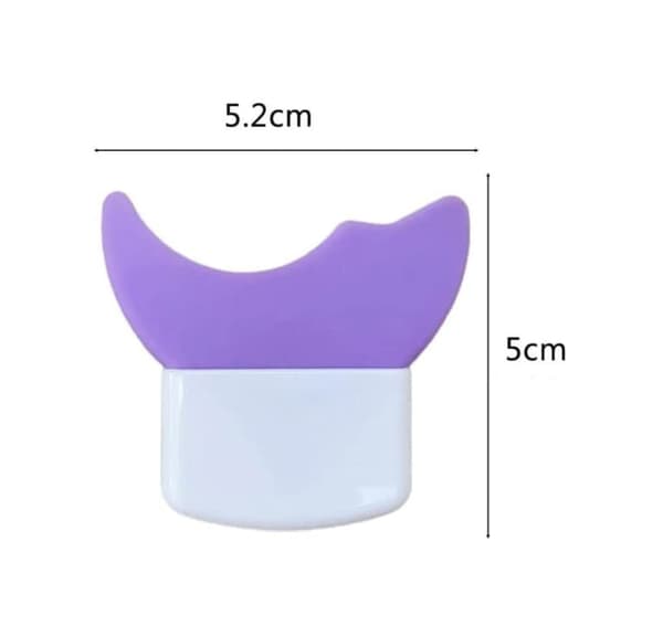 2 ST Mascara Eyelash Shield Applicator Guard Tool Multifunctional Eye Makeup Aid (Purple)