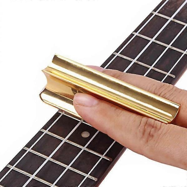 Guitar Slide Tone Bar Slider Kit Zinc Alloy Sliding Guitar Tone Bar for Guitar Ukulele Stringed Instruments
