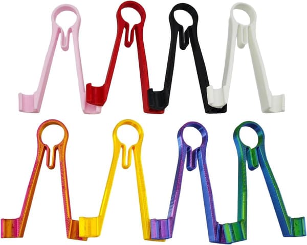 Precision Engineered Multimeter Clamp Holders with Self-Adjusting Mechanism - Suitable for Most ABS Multimeter Probes