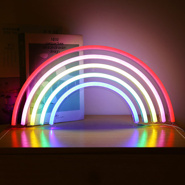 Boarding Light/Night Lantern Neon Light - Rainbow Multicolored