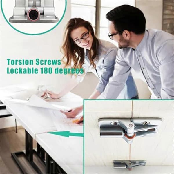 Adjustable 180 Degree Hinge, Locking Hinge Folding Hinge, Adjustable Door Hinge, Flip Table Hinge, 4