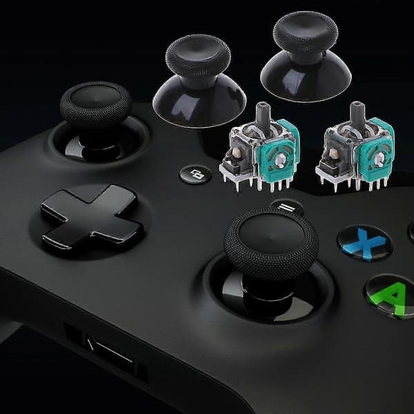 3D Analog Tommelfingerpind Tommelfingerpind Hætter Gamepad Joystick Greb Med Skruetrækker