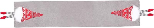 Christmas Table Runner, Santa Gnome Tablecloth Decorative Tablecloth 212x34cm_yux