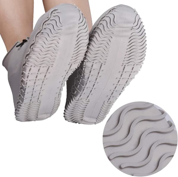 Waterproof Shoe Covers, Size XL, Reusable Silicone Shoe Covers