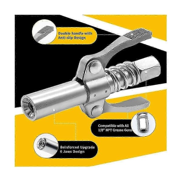 Grease Nipple Coupling for XX-Brand Double Handle Mechanism