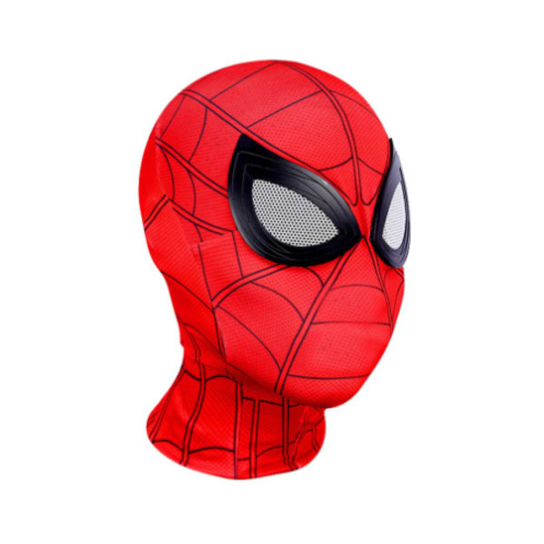 Spider Hero Helmask 3D Spandex Kostym för Barn A A
