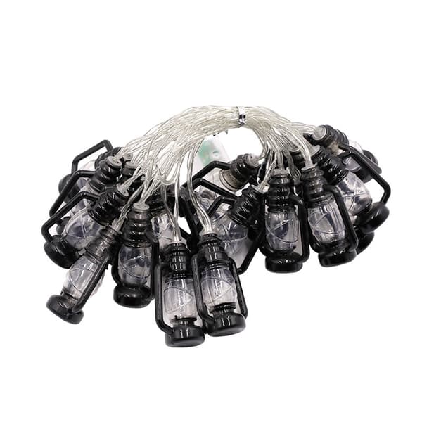 3m 20LED Retro Kerosene Lamp String Camping Atmosphere Light
