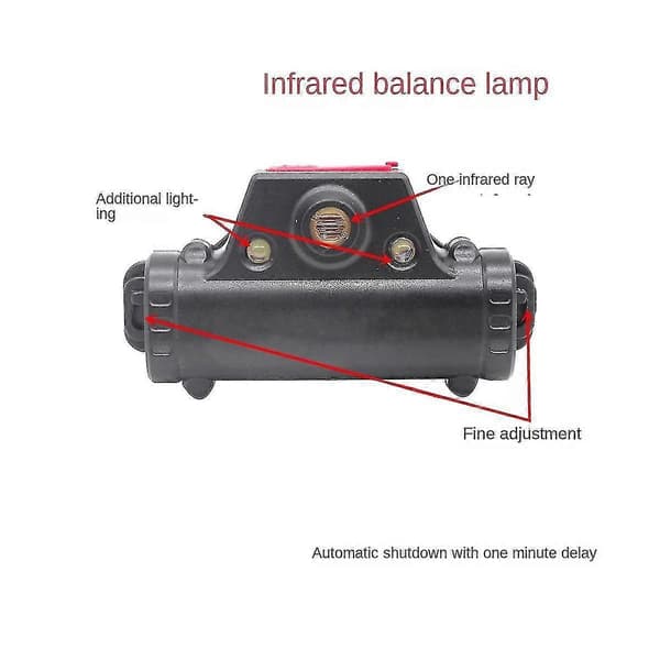 Tire Balancing Laser - Red Dot, Four Wheels, Balancing