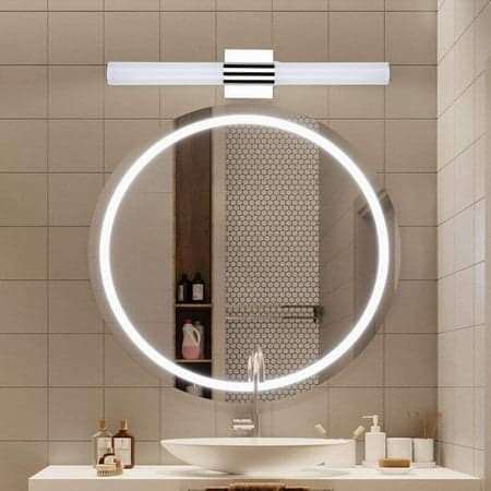 LED Baderomsbelysning, 8W 6000K Kaldhvit Baderomsbelysning