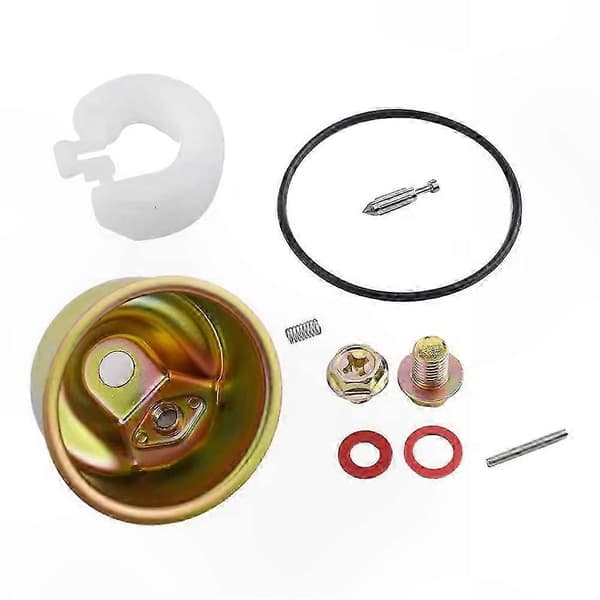 Carburetor Repair Kit with Needle, Float Bowl, Float, Gasket, Seal, and Pin for Small Engine Lawn Mower Parts