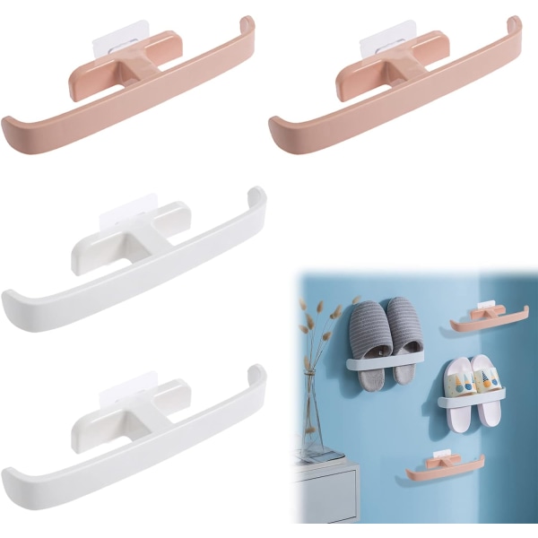 Wall Mounted Shoe Rack,Multifunctional Waterproof Shoe