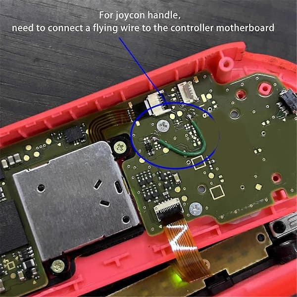For Switch Lite Hall elektromagnetisk joystick 3D analog joystick for Switch JoyCon Hall Rocker A