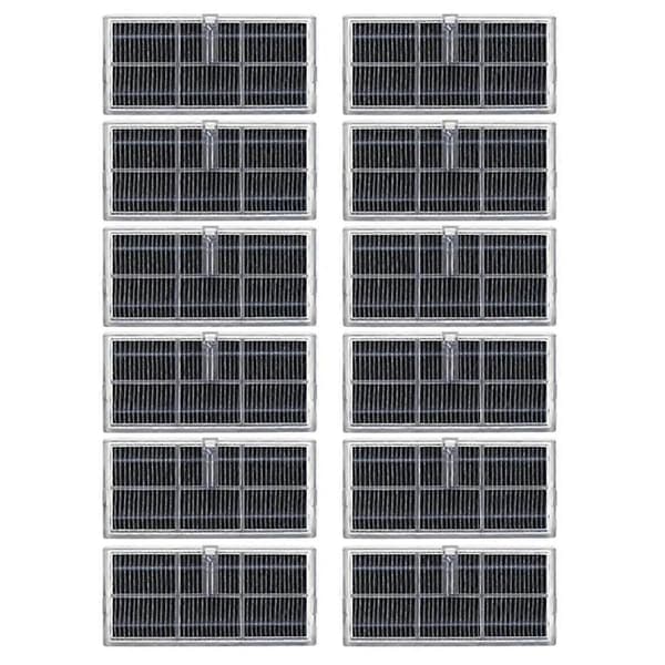 12 stk. HEPA-filter til Bot X40 /X40 Pro/ X40 Ultra støvsuger, vaskbare filterudskiftninger Acc