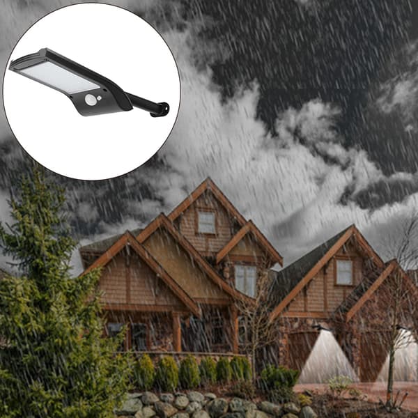 36 LEDs Waterproof Garden Yard Solar Powered Outdoor Light Sensor Wall Lamp