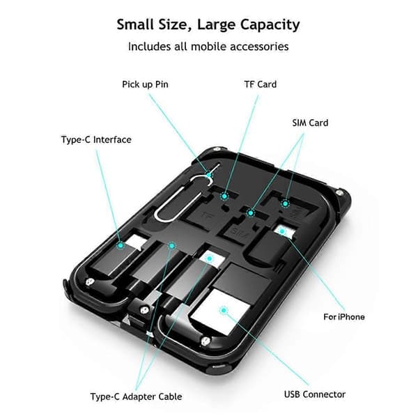15W Wireless Charging Universal for 15 14 Multifunctional Data Cable for Holder Phone