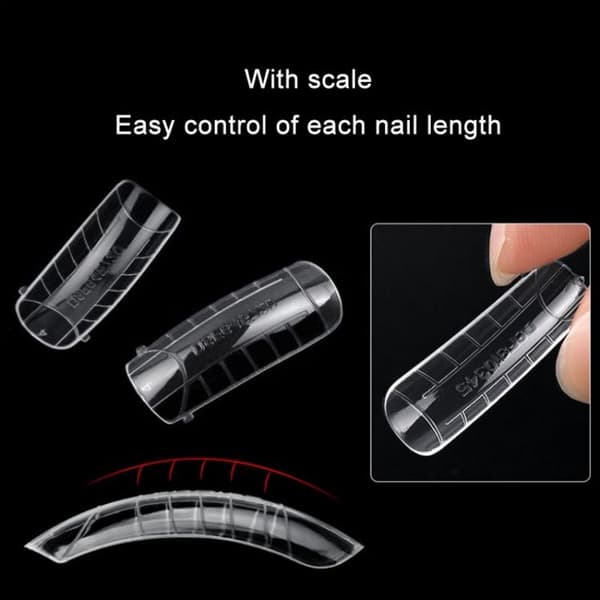 2 bokser Nail Art Crystal Rapid Light Therapy Extended Nail Mandrel, 120 stk (09)