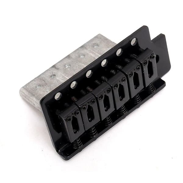 Licenseret Guitar Tremolo Bro System Sæt Til Elektrisk Guitar Erstatning, Sort