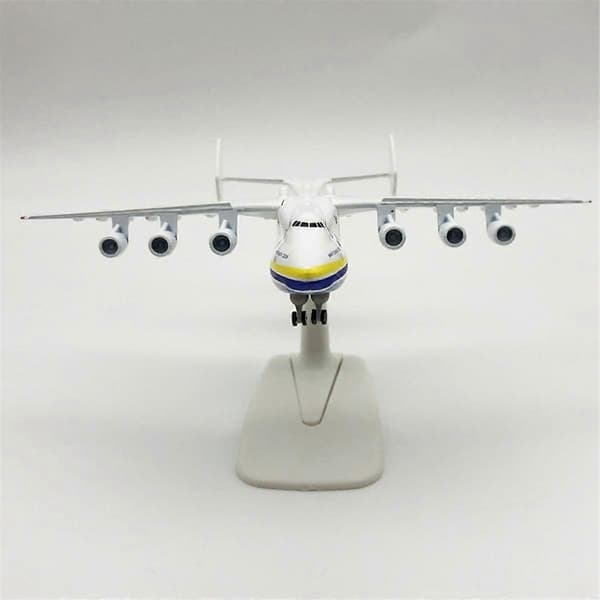 Antonov An-225 Mriya flymodel i metallegering, 1/400 skala model af fly til samling
