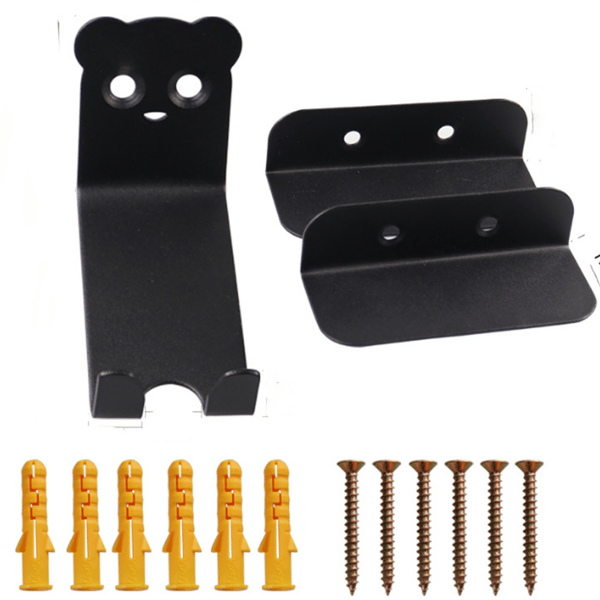 Wall hook for bicycle rack, road vehicle, off-road vehicle, wall mounting