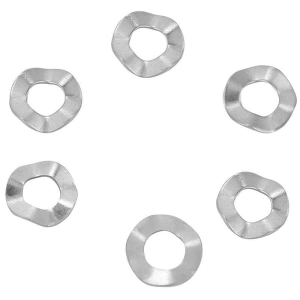 Wave Washer, Stainless Steel Spring Washer M4, M6, M8, M10, M14 (M8(50 pcs))