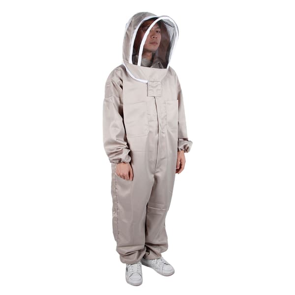 Bee Suit with Hood, Beekeeping Protective Clothing, Anti-Bee Equipment