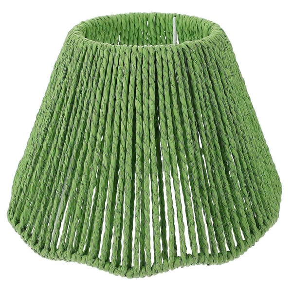 Paper Rope Woven Lampshade Universal E27 E14 Lampshade Decoration Table Lamp Shade