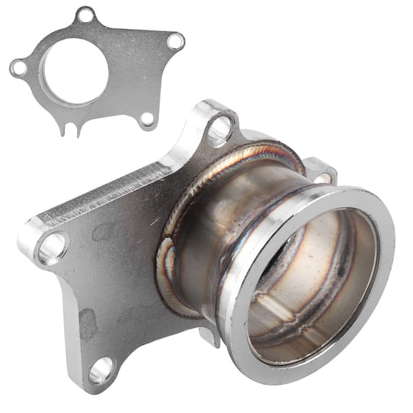 5-bolt Turbo Downpipe Flange til 2,5 tommer V-bånds konverteringsadapter rustfrit stål passer til T3/T4