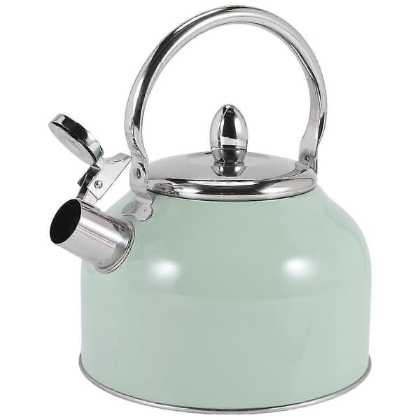 2,5L Kedel med Fløjte til Gaskomfur Alle Komfurtyper Rustfrit Stål Kaffe Tekande Gaskomfur