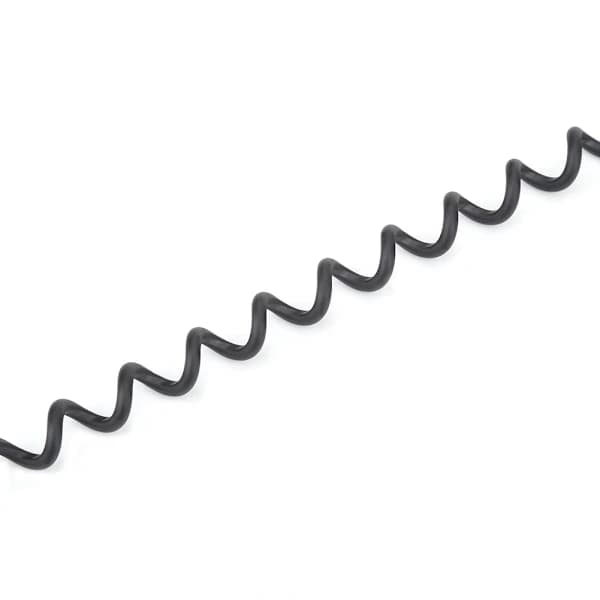 2,5 mm til han Flash PC-synkroniseringskabel med skruelås, forlænget spiralkabel