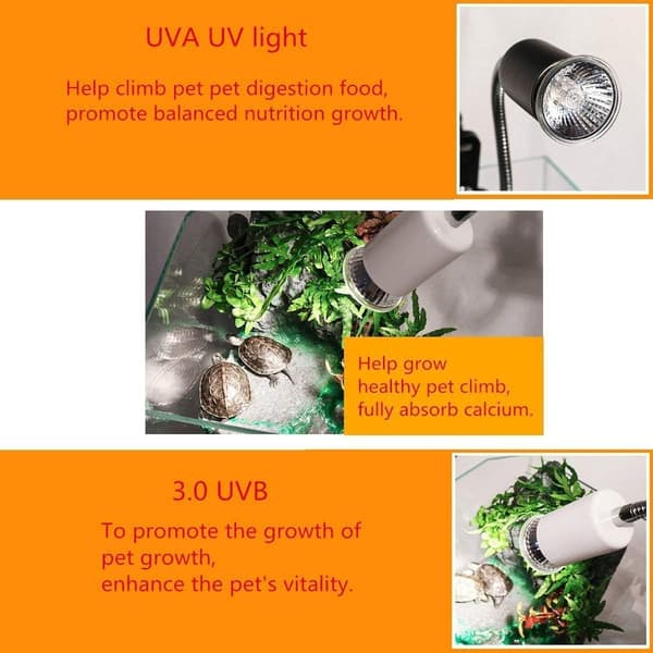 75W Solpære, 75W Varmelampe, UVA+UVB Fuld Spektrum Solpære