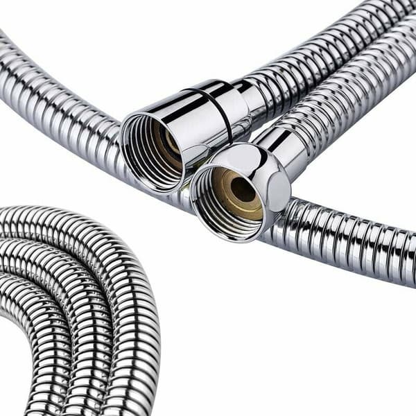 Duschslang, duschslang 1,5 m, stål, silver