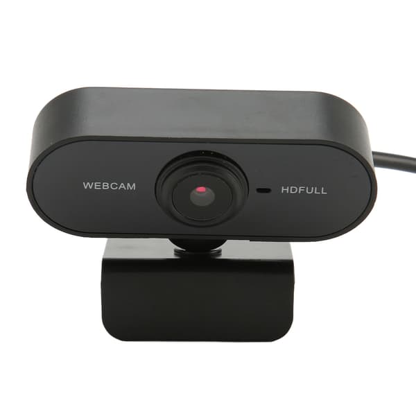 Webcam Multifunktionel 1080P HD USB-computerwebcam med mikrofon til videoopkald, konferencer, streaming