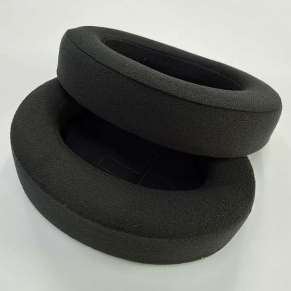 Velour-udskiftningsørepuder kompatible med ASUS ROG Kithara gaming-headset - bløde, åndbare til lange spilsessioner, 15 cm x 8 cm, pakke med 2