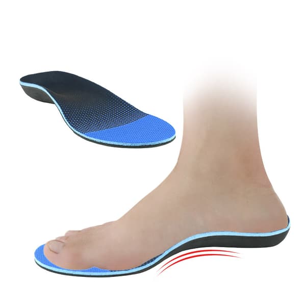 2 par ortopædiske indlægssåler til flade fødder, Plantar Fasciitis