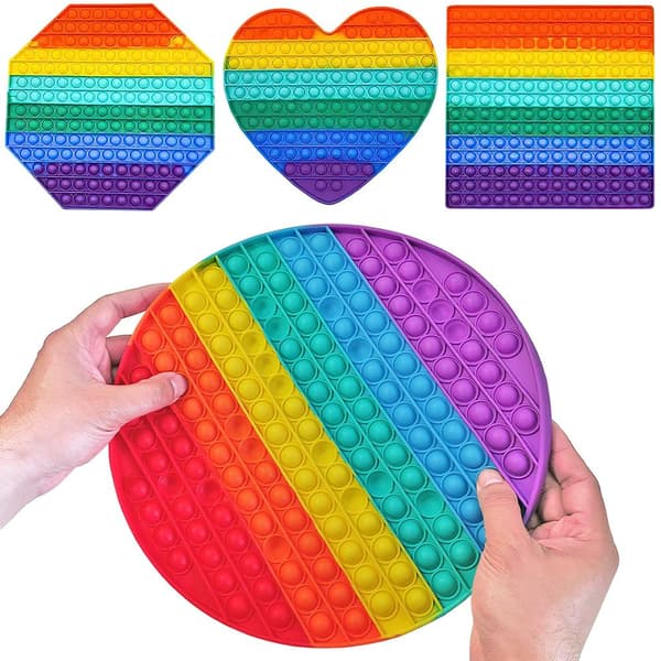 2-pakning - Mega Pop It Fidget Leker - Leke / Leke