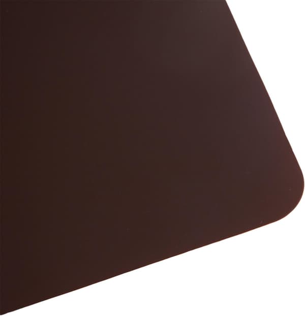 39,9 x 30 cm Nye silikonfargede bordmatter, 4 stk kaffe -