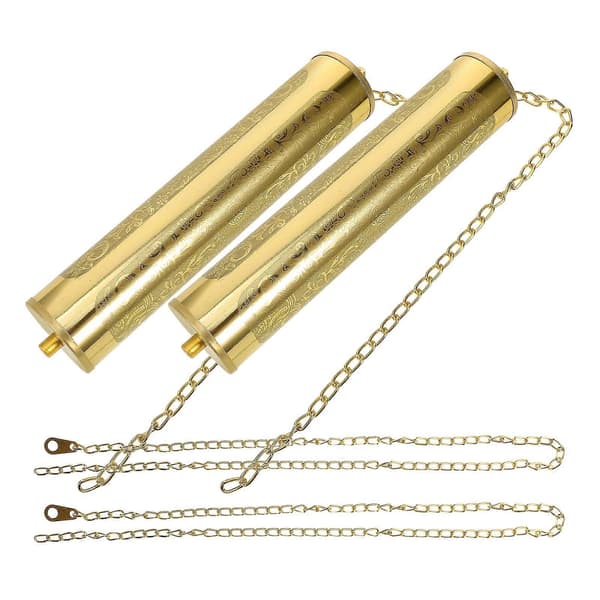 1 Set Heavy Duty Järn Klockvikt Moraklocka Vikt Del DIY Kedjevikt Klocka Väggklocka Tillbehör