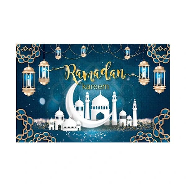 Eid Bakgrunnsbanner Ramadan Dekorasjon 09 09