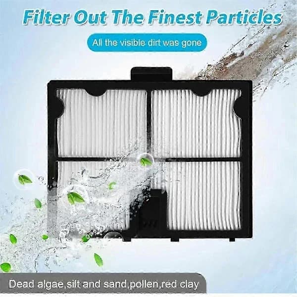 Dolphin Robot Pool Cleaner Ultra-Fint Erstatningsfilter til Active 10, Active 15, Advant Modeller