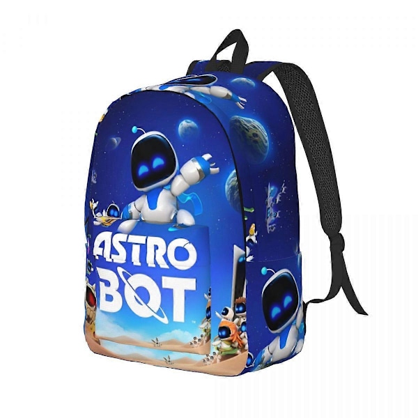 Astrobots Gaming Rygsæk til Mænd og Kvinder - Trendy Rygsæk til Udskolingen, Vandring, Laptop, Skuldertaske, Gave 1 M M 1