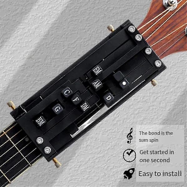 Guitar Aid Chord Trainer Educational Guitar Learning Tool Teaching Practice Aid Practical for Kids Beginners