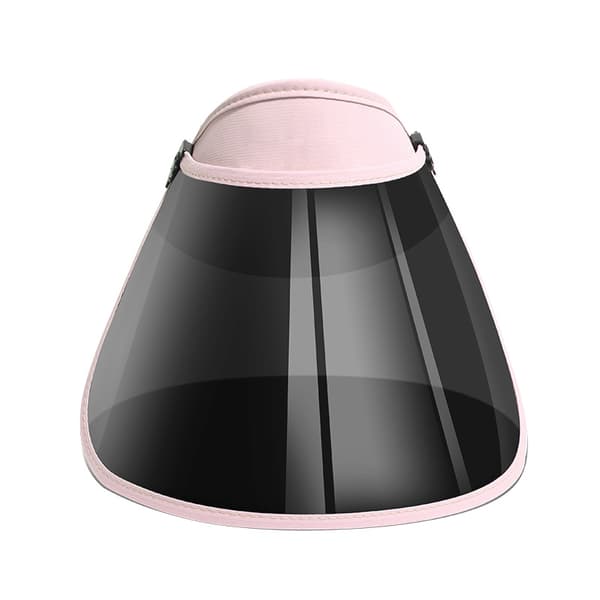 1 stk. sommer udendørs fritidshat til kvinder, solbeskyttelse, pink