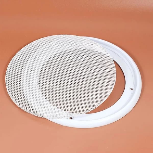 Bil Grillbeskyttelse 4/5/6.5/8 Tommer Universal Tak Høyttalergitter Mesh Beskyttelse 6.5 tommer