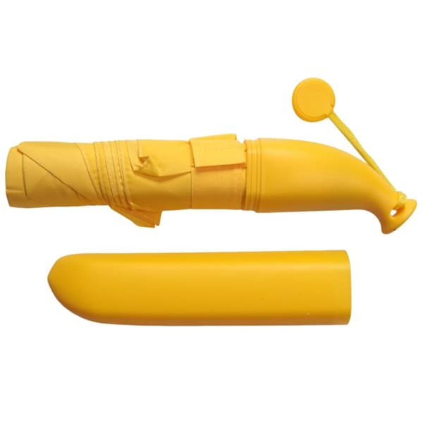 Bananparaply gul bananparaply foldbar skærm