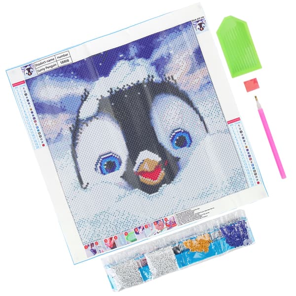 DIY Handmade Cute Animal Pattern Diamond Painting Kit Craft for Home Wall Decoration