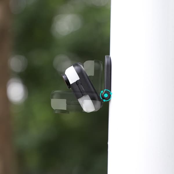 Magnetisk halsmontering kompatibel med Insta360 GO 3S og Insta360 GO 3 Håndfri justerbar POV-montering med stærk magnetisk halsrem (Sort)