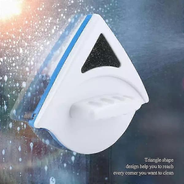 Triangular Window Cleaner with Rope Double-Sided For (3 To 8 Mm Single Glazing)