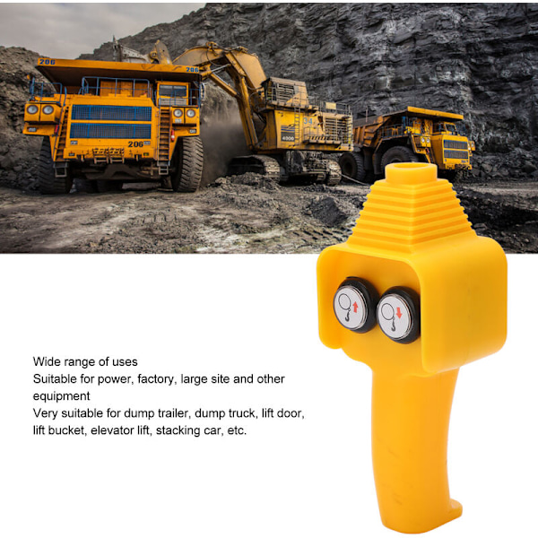 Car Crane Handle Switch Stable ABS Brass Electric Winch Winch Relay Remote Control 12V-24V