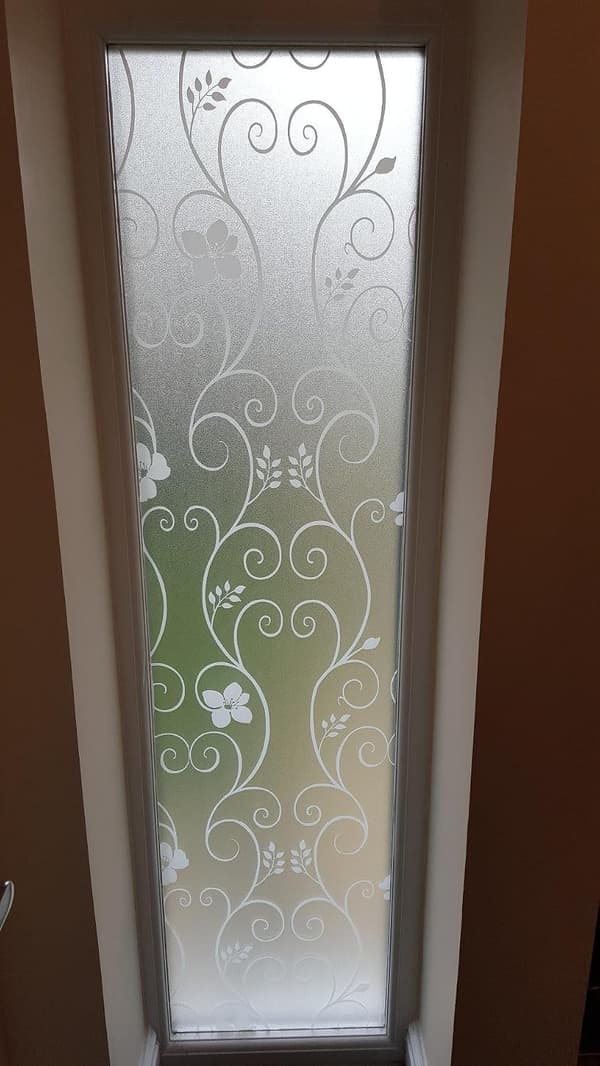Opaque Window Film Privacy Decorative Window Film Electrostatic W